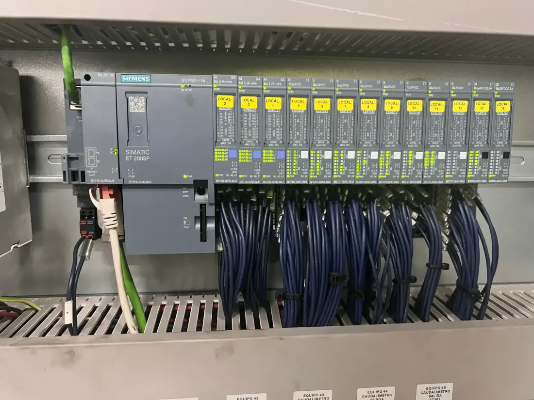 Control planta industrial